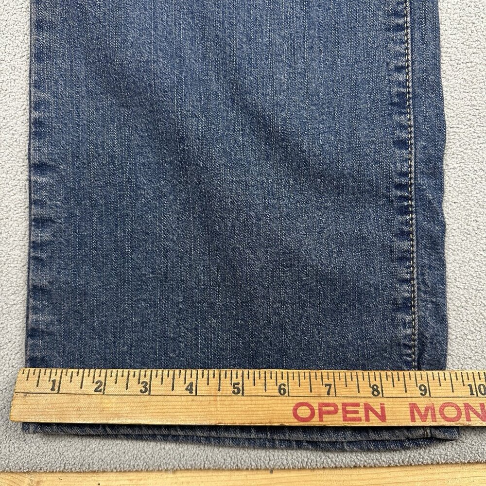 Vintage Y2K Levi's 550 Relaxed Boot Cut Stretch Denim Jeans Womens SZ 16 33x29 - Picture 11 of 15